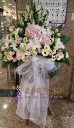 帛事花籃-A18