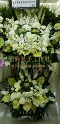 帛事雙層花籃-AB12