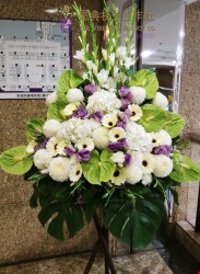 哀思花籃A32