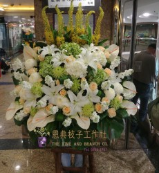 哀思花籃-A111