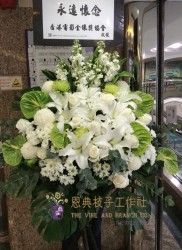 帛事花籃-A19